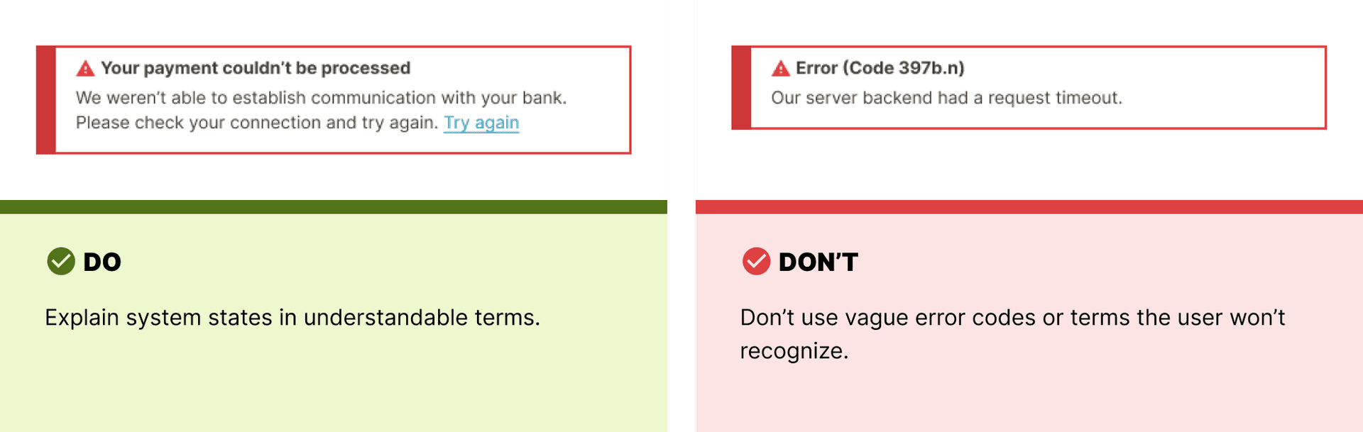 Do and donts clarity