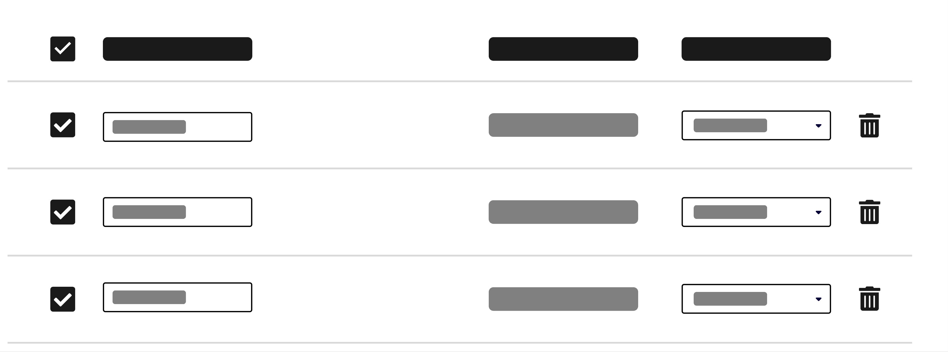 Dont use tables for layouts